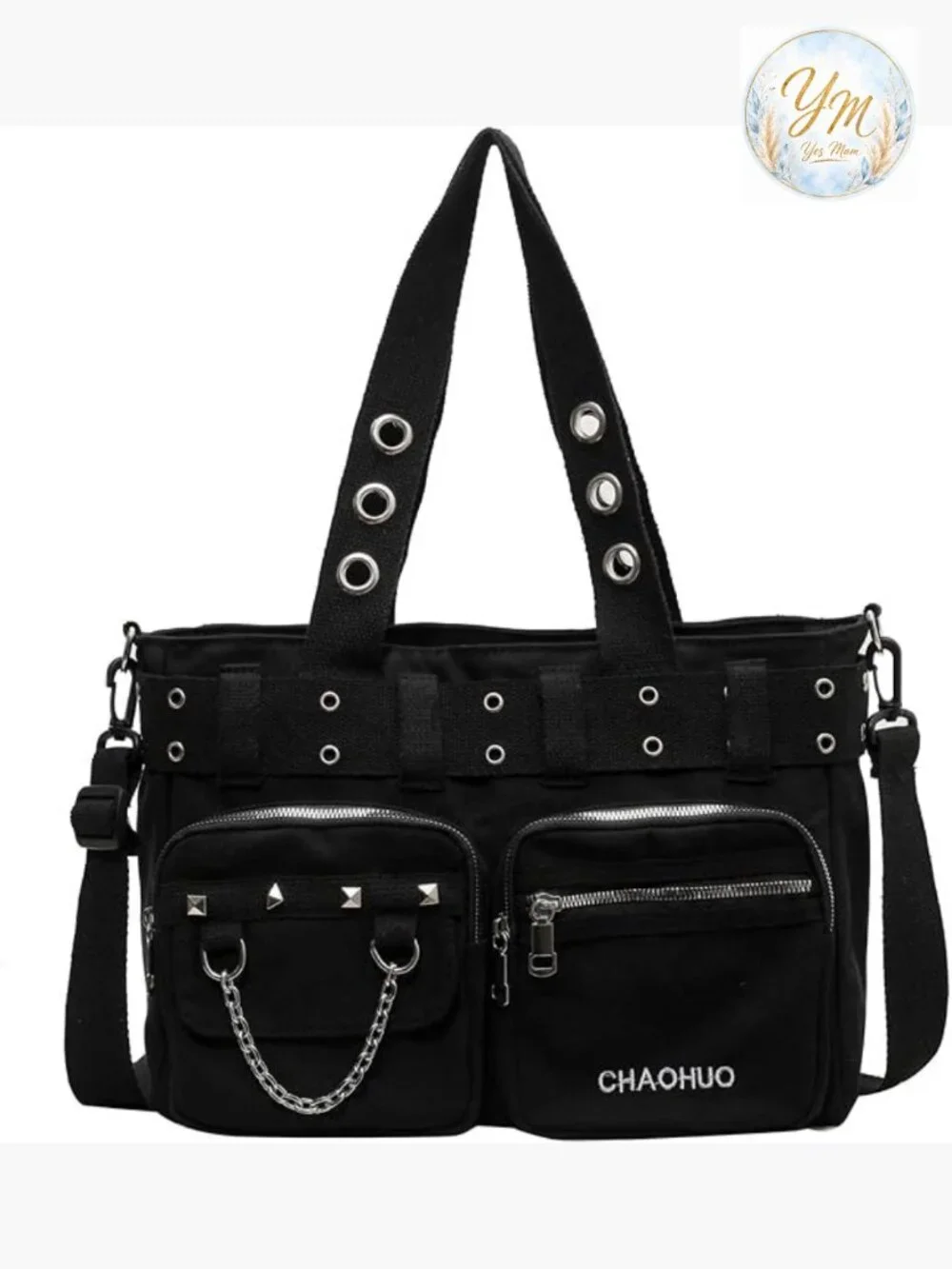 Steampunk Gothic Messenger Bag Canvas Shoulder Crossbody Bag Unisex